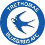 Trethomas Bluebirds logo